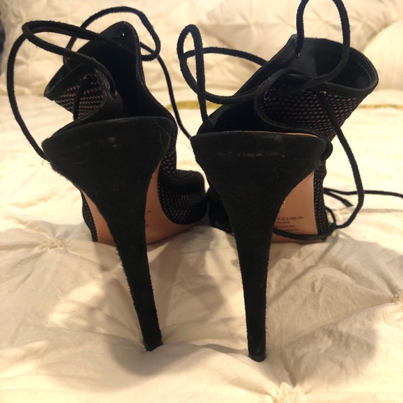 RARE!! Aquazurra Mayfair houndstooth Sz 41 - Picture 4 of 13